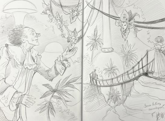 AUTOUR DE L’HÉRITAGE D’EMILIE ARTBOOK - DÉDICACÉ PAR FLORENCE MAGNIN "LE JARDINIER" | Pulp’s