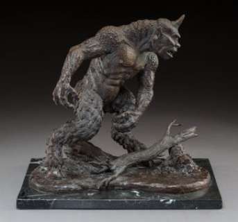 Ray Harryhausen (American, 1920-2013)
 Cyclops
 Bronze sculpture
 13-1/2 inches high on a 1 inch high marble base
 Ed. 3... | Heritage