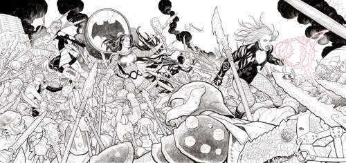 Frank Cho - Birds of Prey #1 - Triptych Gatefold Cardstock Cover - DC Comics, 2023