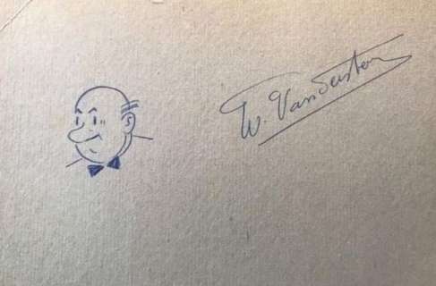 Willy Vandersteen | Bob et Bobette T67 - l’île d’Amphoria + dédicace Lambik door Willy Vandersteen - B - EO - (1967) | Catawiki