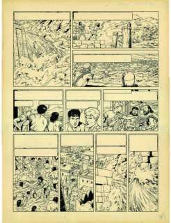Martin Jacques | Alix - La tiare d’Oribal Encre de Chine pour la planche | Millon