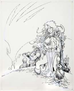 Loisel - La Quête de l‘oiseau du temps, illustration Ã…