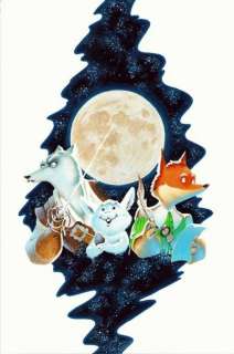 Lot 458 - Masbou. Illustration originale De cape et de crocs