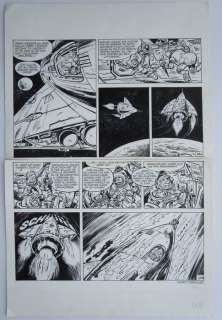 Berck - | Berck - Originele pagina (p.18) - Lowietje 6 - De ruimtereis - (1981) | Catawiki