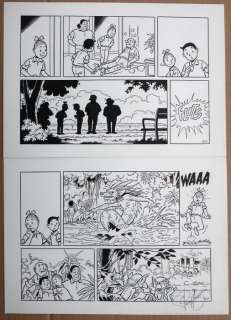 Paul Geerts / Eric de Rop | Suske en Wiske - Originele pagina (p.12) - De preutse prinses - (2020) | Catawiki