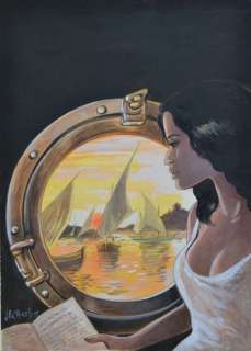 Charles, J.F. | Charles, J.F. - Aquarelle originale - Ella Mahé T2 - Princesse des sables - Couverture | Catawiki