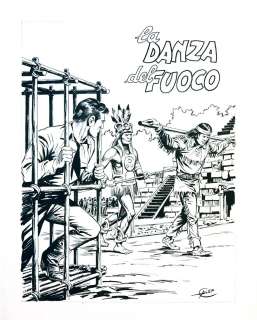 AURELIO GALLEPPINI  -  Tex La danza del fuoco | Little Nemo