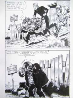 Magnus | Alan Ford n. 38 pag. 113 ’’ Le Grandi Vacanze’’ - Tavola Originale Magnus con Il Cospiratore - (1972) | Catawiki