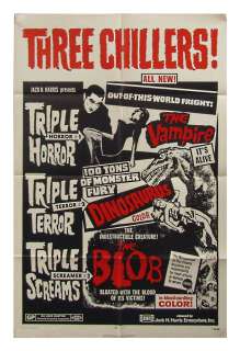 Three Chillers (1971) One Sheet | mycomicshop.com