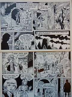 Studio Vandersteen - Jeff Broeckx - Maria de Winter | Broeckx, Jeff - Originele pagina (p.21) - Dag en Heidi - De Moerasgeesten - (1983) | Catawiki