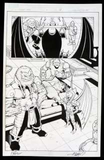 Andy Smith, Jim Starlin - savage hulk #1 p. 18 - hulk imprisioned by annihilus and blastaar splash - 2014 signed