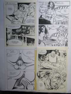 Del Mestre, Danilo Grossi, Mario Janni, Marafa | Elvifrance - 30x Planche originale - Format (30x): 17 x 25 cm. | Catawiki