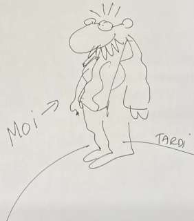 Tardi | Adèle Blanc-Sec 9 - Dédicace - Le labyrinthe infernal - Cartonné - EO - (2007) | Catawiki