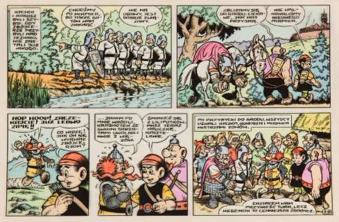 Janusz Christa (1934 - 2008) "Kajko i Kokosz" - | Desa Unicum