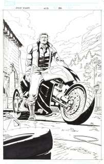 Roland Boschi | Ghost Rider Issue 23 Page 22 | Splash Page
