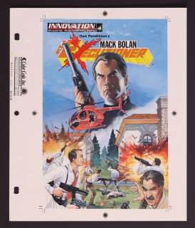 Cover Proofs for Mack Bolan The Executioner #4 (1993, Unpublished) by Hector Gomez | mycomicshop.com