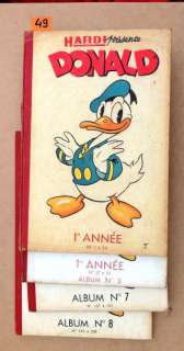 DONALD. Collection complète des n°1 Ã  313. Belle série constituée de 3 | Tessier Sarrou