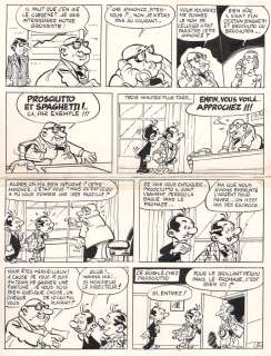 Attanasio | Â Spaghetti, planche n°5 Ã  l’encre de Chine … | Millon