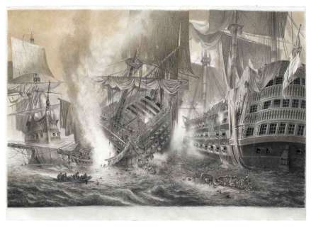 Paul & Gatan Brizzi - Illustration originale intitulée Trafalgar, 2014