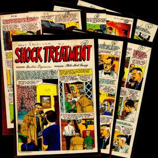 Evans - SHOCK TREATMENT, MD #3, 7 Pg. Story, SP (1955) | Russ Cochran