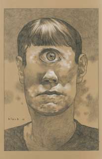 Steven Russell Black - Drawing a day issue 016 page myopic vision