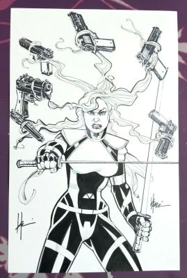 Howard Chaykin | Roku #1 Cover | Thornbush Art