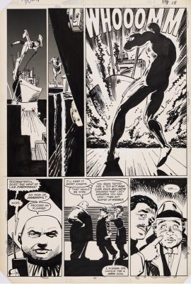 Klaus Janson | Daredevil #185: Guts - Page 14, Marvel Comics Penciler: Klaus Janson - Inker: Klaus Janson, 1982 | Philippe Labaune Gallery