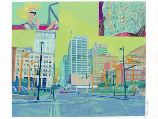 Elene Usdin | Detroit Roma – Planche originale 120 | Galerie Barbier