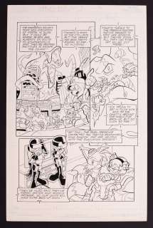 Original Art from Sonic Universe #8 (2009) Page 10 Pencils by Tracy Yardley, Inks by Jim Amash | mycomicshop.com