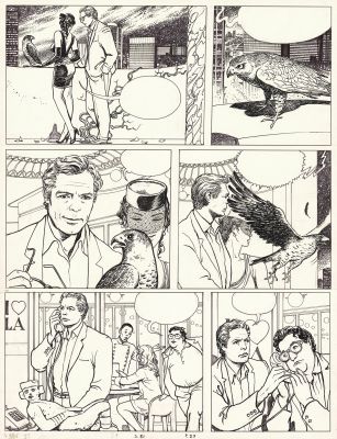 Milo Manara | 1990 - Voyage à Tulum | Huberty Breyne Gallery