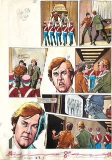 José Ortiz | J. Ortiz - Tavola originale "Attenti a quei 2 - The persuaders!" | Catawiki