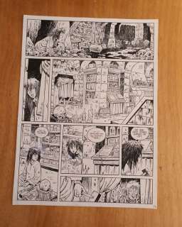 Fourquemin, Xavier | Fourquemin, Xavier - Planche originale - Le Cimetière des innocents T2 - Le Bras de Saint Anthelme - (2018) | Catawiki