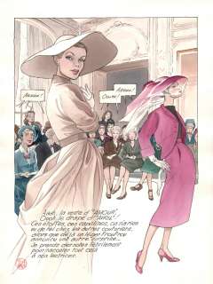 Goetzinger | Jeune Fille en Dior, planche n°20 Ã  l’encre … | Millon