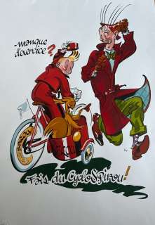 Severin, Alec - Severin, Alec - Dessin original couleur - Spirou et Fantasio - (2010)