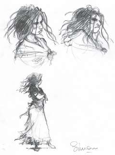 Simon Andriveau - Lot 189 - Le Grand Siècle, dessin original à la mine de plomb.