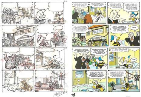 Sune Troelstrup, Millet | "The Pirates are Coming" - D/D 2003-031 - page 2 - Signed Original Comic Page by Millet (2005) | Catawiki