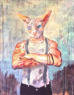 Nicolas et Vérane Otero - Peinture originale, Pas de basket - Confessions d‘un enragé