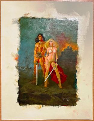 Enric Torres-Prat | Conan and Zenobia | Thornbush Art
