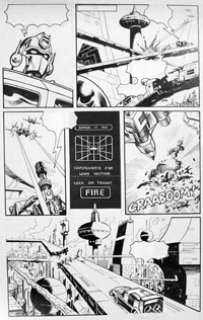 John Stokes Art - Transformers - Shatter Bombs