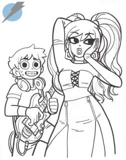 Bryan Lee O‘Malley - scott pilgrim issue color collection vol. 2 page cover