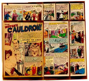 Ingels - DYING TO LOSE WEIGHT!, VAULT OF HORROR #18, 7 Pg SP Story (1951) | Russ Cochran