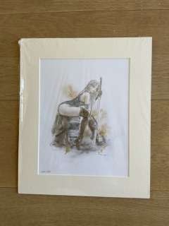 Royo, Luã­s | Luis Royo - Original color drawing - SB-598 - Size: 23 x 27 cm. | Catawiki