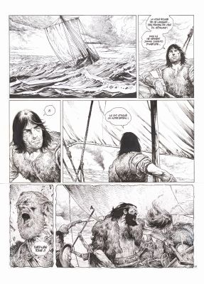 Christophe Bec | Thorgal, 2025 - La déesse d’ambre | Huberty Breyne Gallery