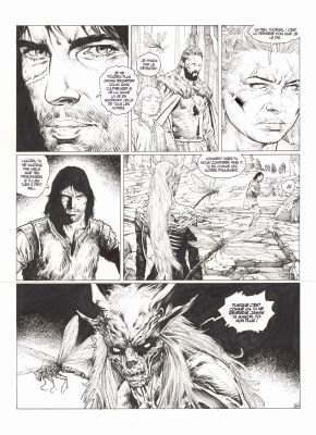 Christophe Bec | Thorgal, 2025 - La déesse d’ambre | Huberty Breyne Gallery