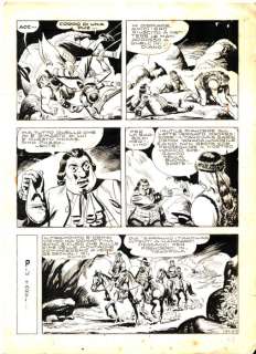 Carlo Cedroni - | Carlo Cedroni - 3x Tavole Originali - Il Grande Blek n. 42 - (1970/1974) | Catawiki