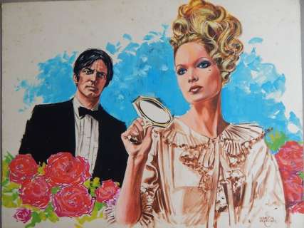 Brugman, Gideon | Original drawing in colour  - Cover of a pocket novel | Catawiki