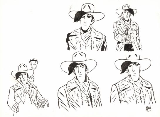 Brüno | Lucky Luke, 2025 - Dakota 1880 | Huberty Breyne Gallery