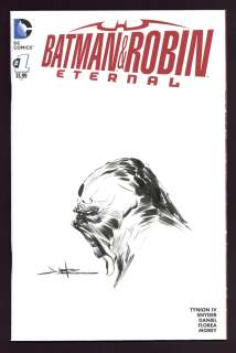 Batman & Robin Eternal #1 (2015) Sketch Cover by Jae Lee | mycomicshop.com