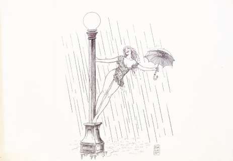 Manara Milo - "Lavazza: con te partirÃ²", 2011 | Urania Casa d’Aste