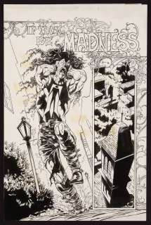 Bob Hall, Tom Ryder - Original Art from Shadowman #29 (1994) Page 1 Pencils by Bob Hall, Inks by Tom Ryder